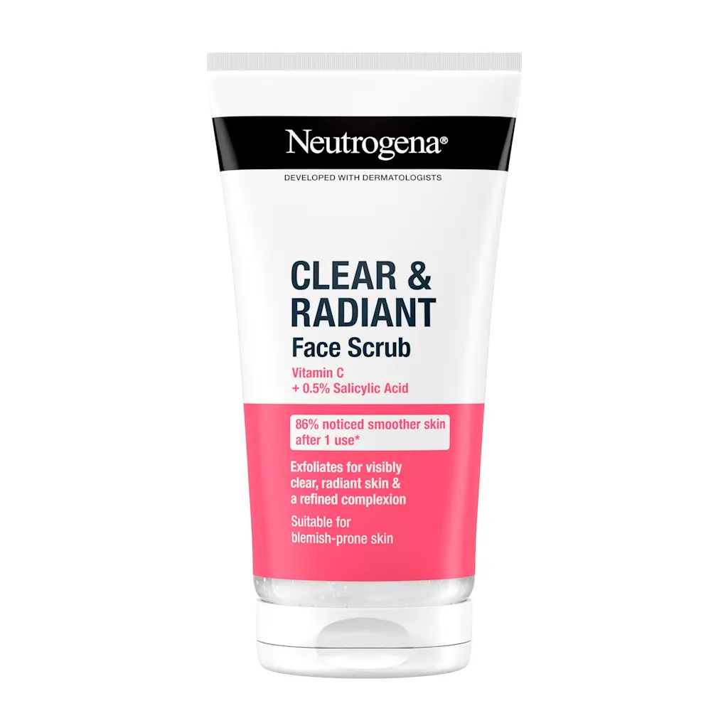 Neutrogena Clear & Radiant Face Scrub - 150ml